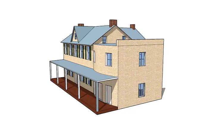 3D Model of Shafer Farm in Burkittsville, Maryland