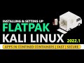 How to Install  Flatpak on Kali Linux 2022 | Setting Up Flatpak Flathub on Kali Linux 2022.1