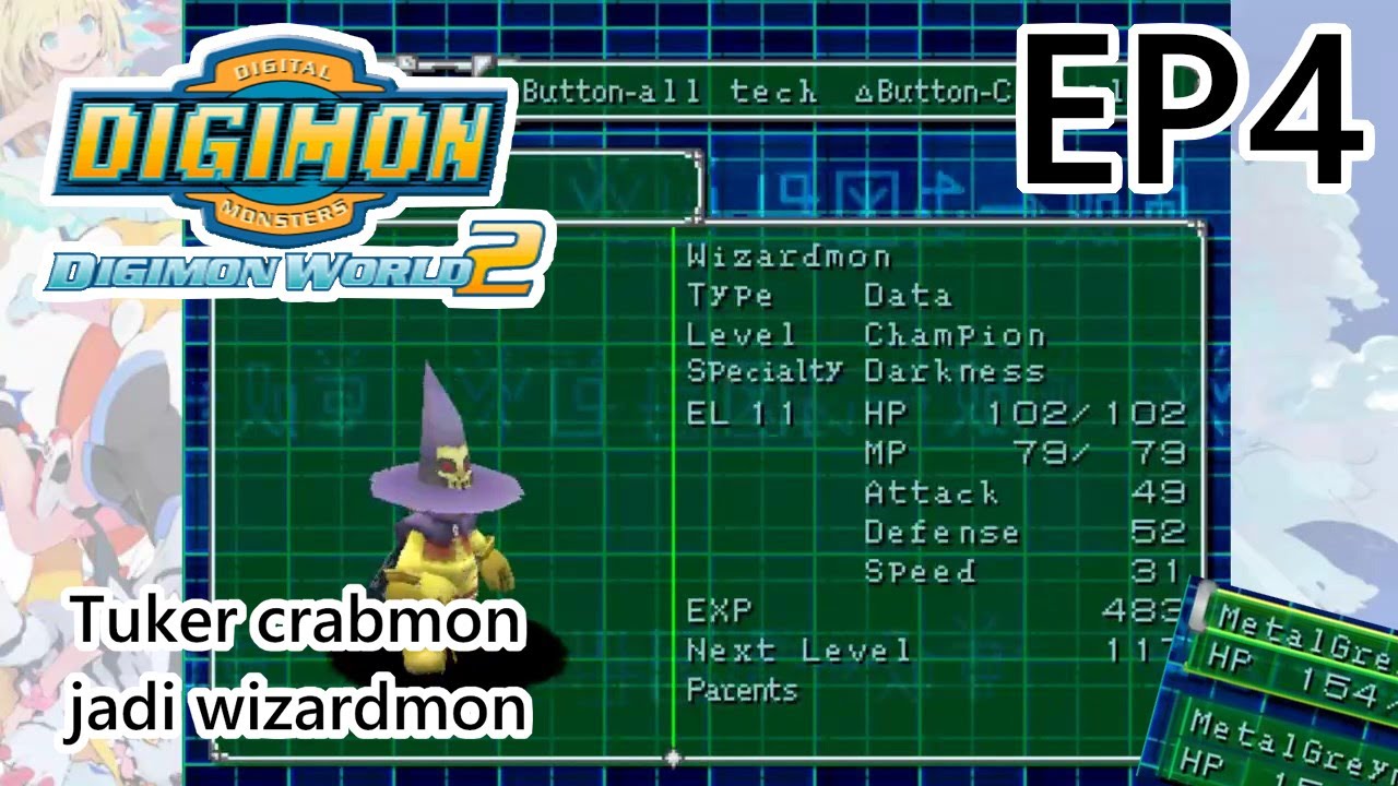crabmon digimon world 2 crabmon digimon world 2