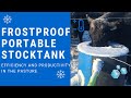 New insulated portable livestock water tank design!!