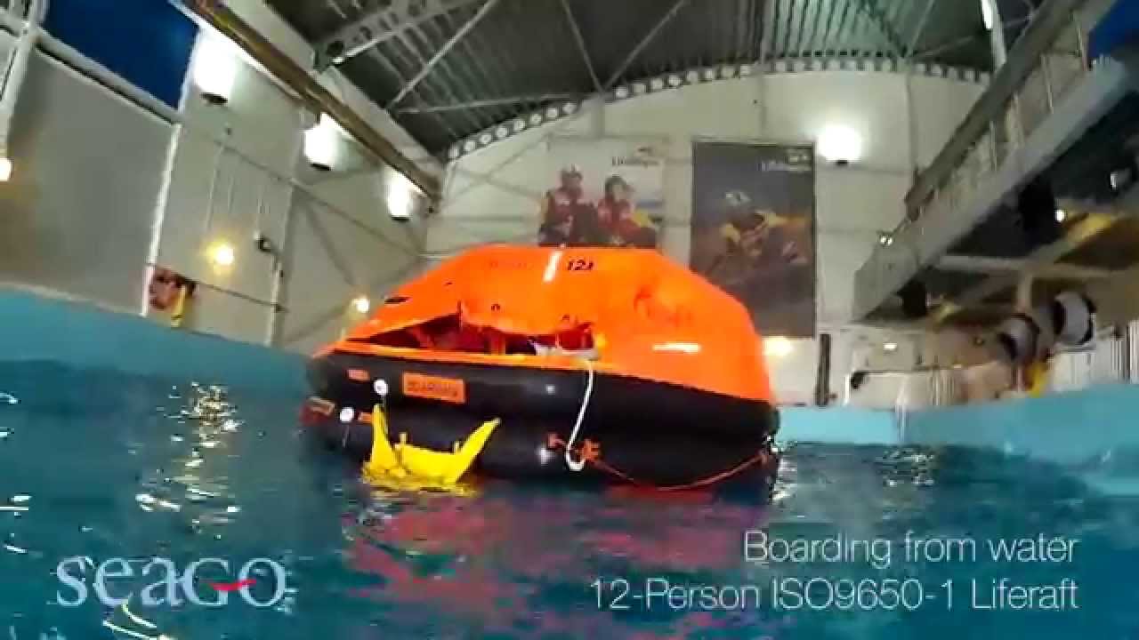 SEAGO 12 Person ISO 96501 Liferaft YouTube