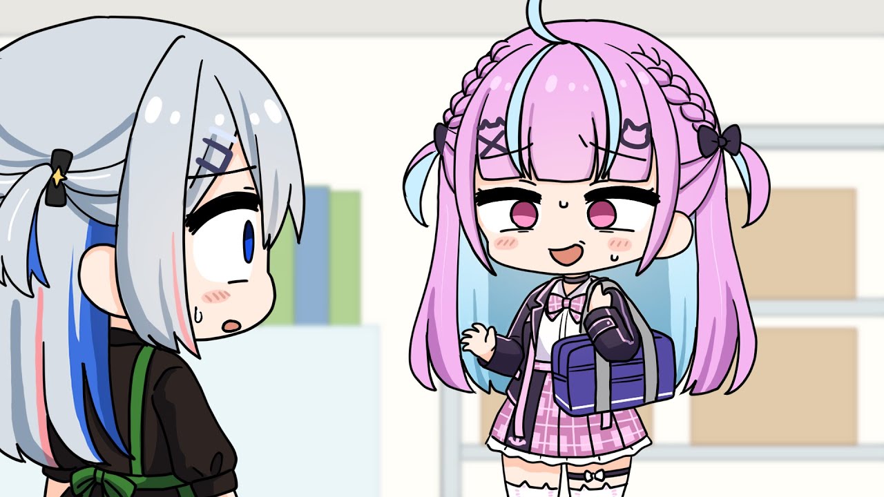 What if Hololive Members Worked Part-Time Jobs? pt. 2【Hololive AnimatedClip/Eng sub】【Kanata/Pekora】