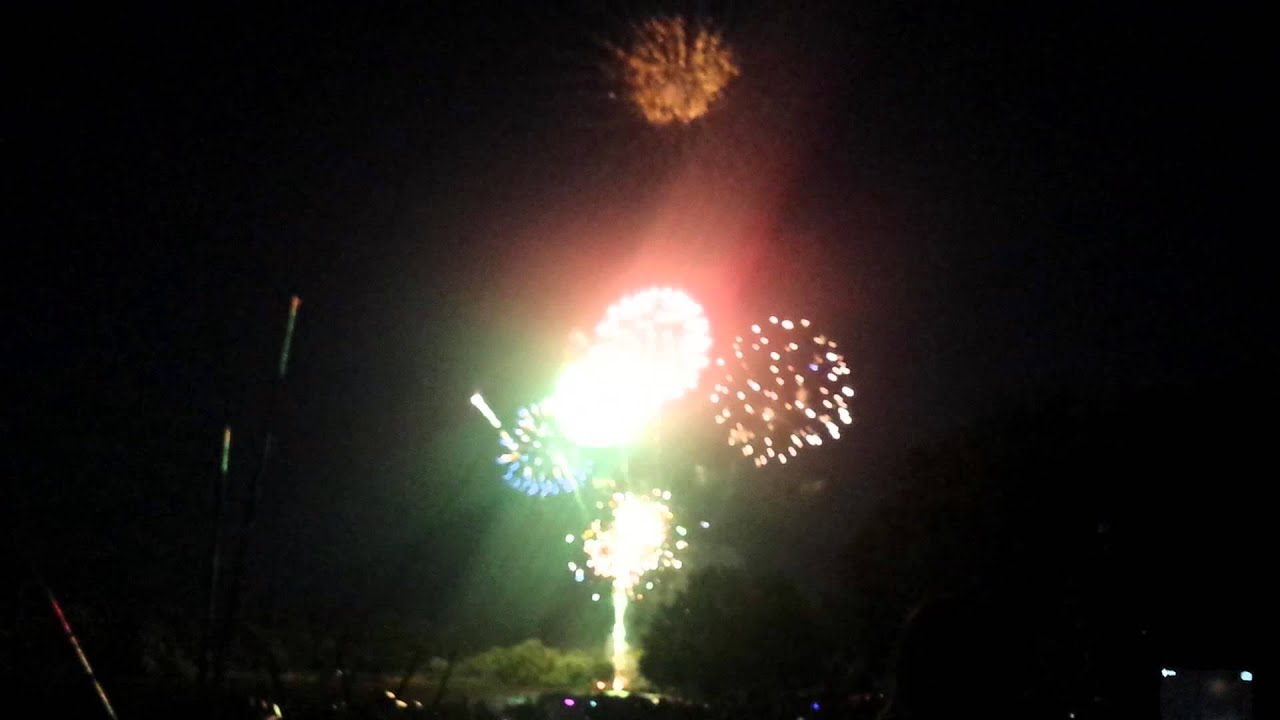 4th of July Fireworks at Thompson Park New Jersey YouTube