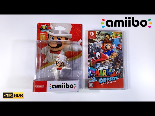 Amiibo Super Mario Odyssey Unboxing (Mario Wedding) - YouTube