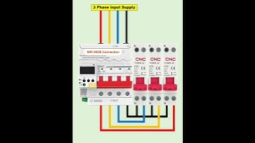 CNC Electric WiFi MCB Connection with  Phase-neutral Circuit Breaker