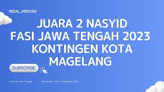 Hymne Tka Tpa  Juara 2 Nasyid Fasi Jawa Tengah 2023