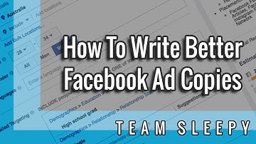 How To Write BETTER Facebook Ad copy in LESS than 5 minutes!