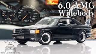 Старая школа AMG Muscle! Широкофюзеляжный 560SEC 6.0 AMG