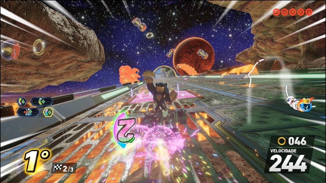 Sonic Racing CrossWorlds Gameplay Part 209 - Werehog X Big - Pumpkin Grand Prix