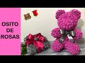 Crea tu propio osito de rosas | ROSE TEDDY BEAR DIY