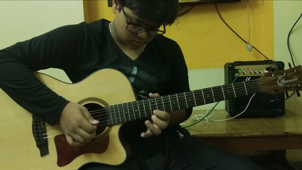 That's how an acoustic guitar sounds with overdrive by Sanyam Sharma