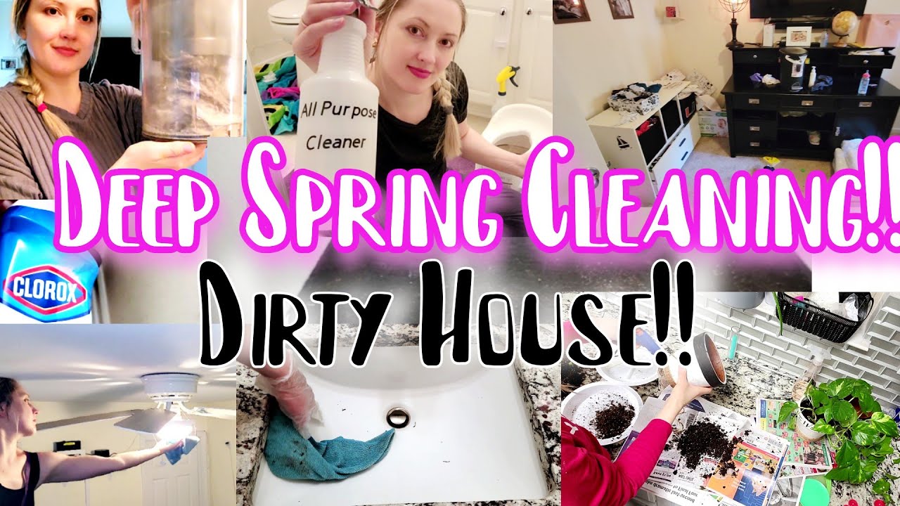 SPRING CLEAN WITH ME 2022 // SPRING CLEANING 2022 // DEEP CLEANING ...