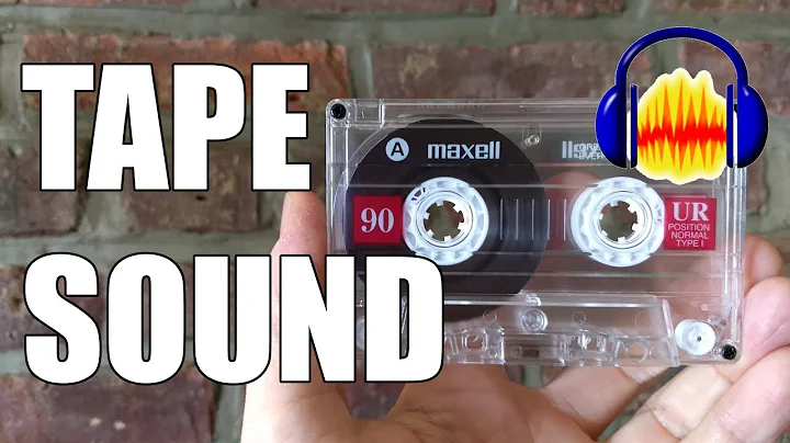 Old Cassette Tape Sound With Audacity