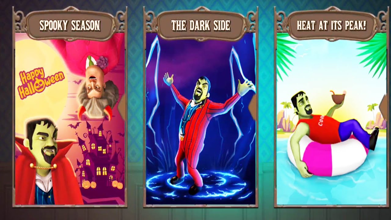 Scary Stranger 3D 5.20 Все уровни - Жуткий сезон, Тёмная сторона, Пик жары Все уровни