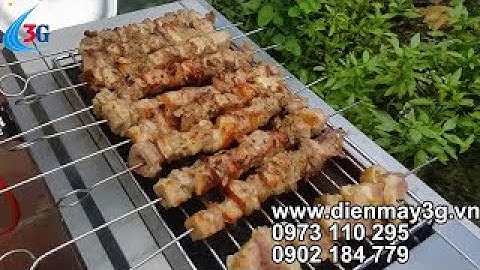 Bếp nướng chả, thịt, hải sản dùng gas không khói KF05 | ĐIỆN MÁY 3G