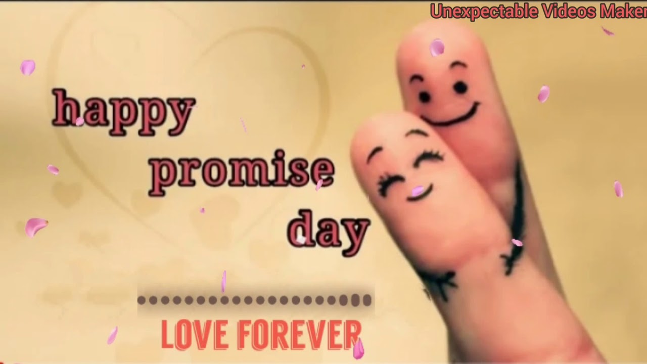 Promise Day Special WhatsApp Status In Valentine week Promise Day