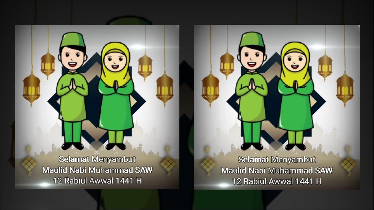 Cara Membuat Video Ucapan Maulid Nabi Di Kinemaster Youtube