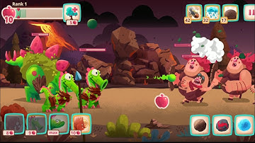 Dino Bash all levels max #44 gameplay walkthrough part 41