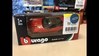Unboxing Bburago Diecast Car Ferrari 599 Gto 01253
