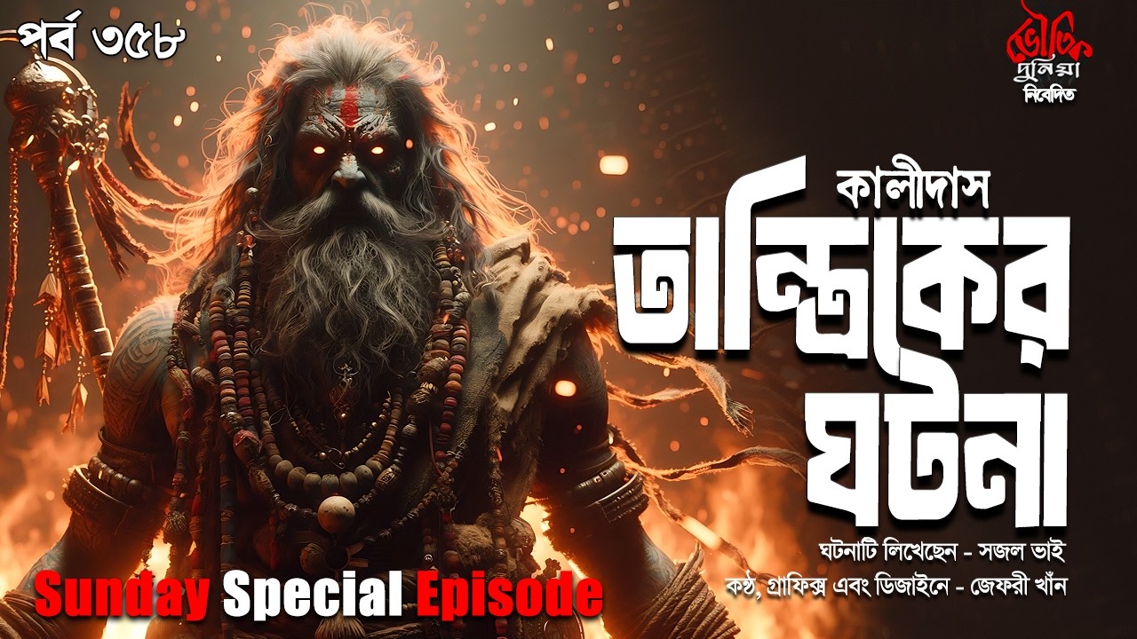 Bhoutik Dunia Episode 358 | কালীদাস তান্ত্রিকের ঘটনা | Kalidas Tantrik | Bhautik Duniya | Bhoot FM