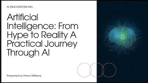 Artificial Intelligence: From Hype To Reality by Henry Williams.