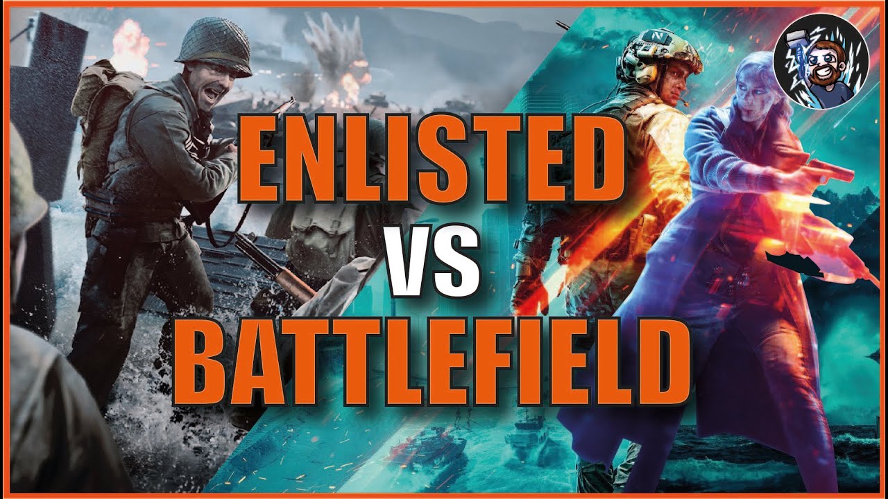 Enlisted Vs Battlefield 5!
