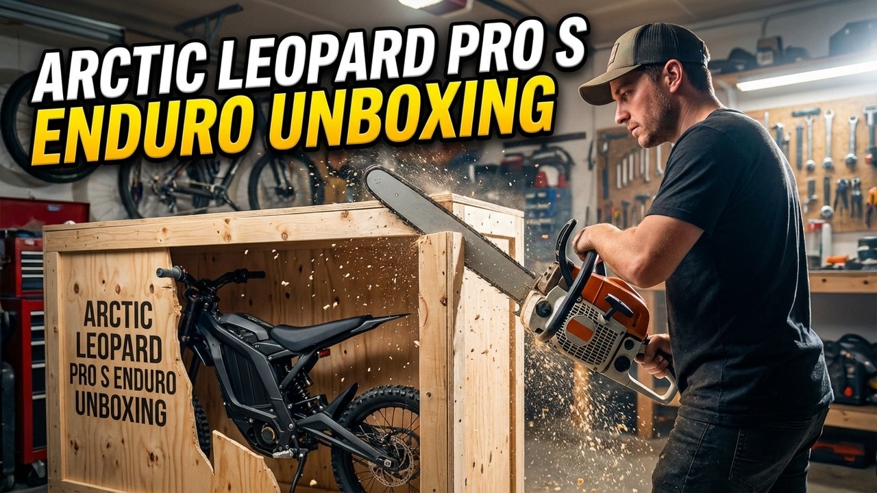 First Look at the Arctic Leopard E-Bike - XE Pro S Enduro