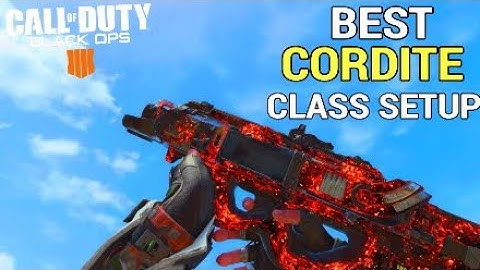 (BO4) BEST CORDITE CLASS SETUP AFTER 1.09 UPDATE! (BLACK OPS 4)