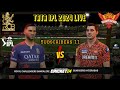 Royal challengers bengaluru vs sunrisers hyderabad gameplay ipl 2024 live cricket24 live gameplay