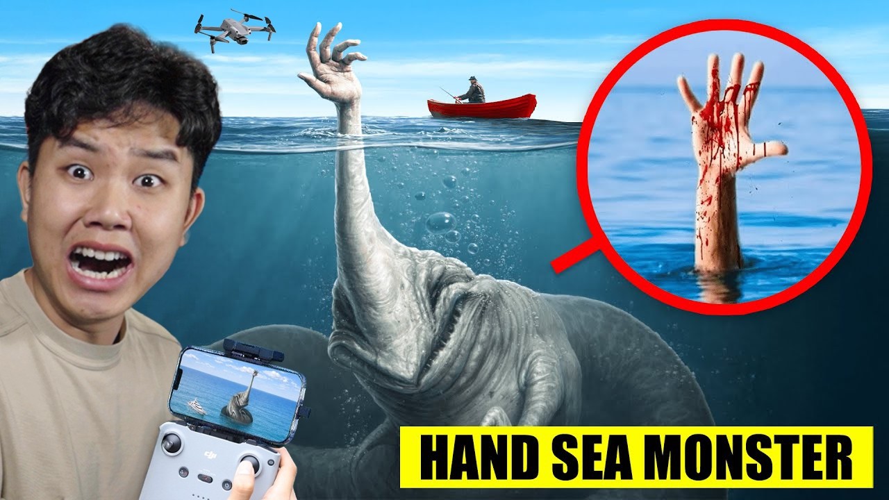 bqThanh Vlog Tìm Thấy Bàn Tay Thủy Quái Giữa Biển Lừa Bắt Người Ngoài Đời Thật|HAND SEA MONSTER ?
