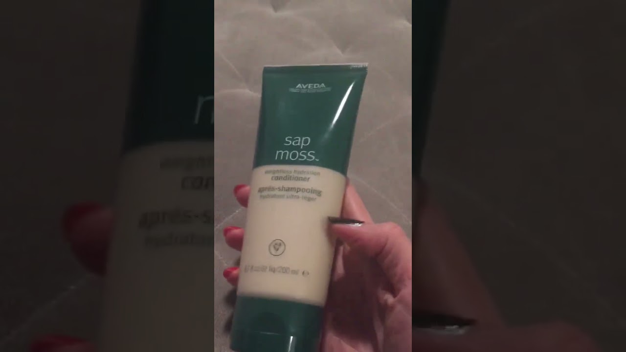 Aveda SAP MOSS conditioner for hair hydration 