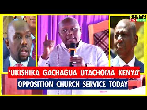 GACHAGUA ARREST! Listen what Senator Seki told Murkomen & Ruto in Church AIC Namanga Border Kajiado