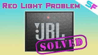 JBL Go Red Light Problem - How to solve - YouTube