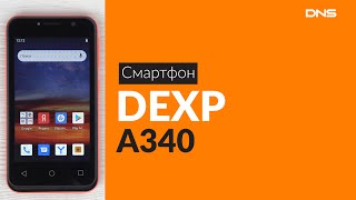 Распаковка смартфона DEXP A340 / Unboxing DEXP A340