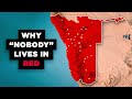 Why 97 of namibia is empty