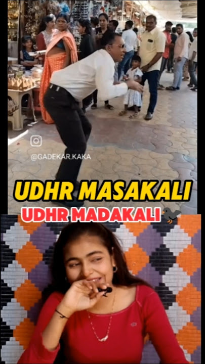 Masakali Masakali udh madakali 🐦‍⬛ #nidhibuzz #funny #masakali_2 #dance #cringedance