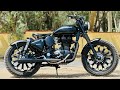 New royal enfield classic 350 modified into simple bobber  bullet modifications  bullettower