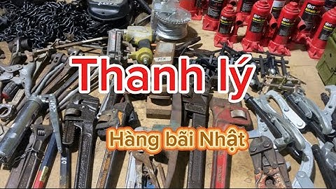 Xã thanh lý hàng bãi Nhật. Cuốc chim, molet răng,cảo vòng bi 3 chấu, cảo chằng hàng,rong rọc…