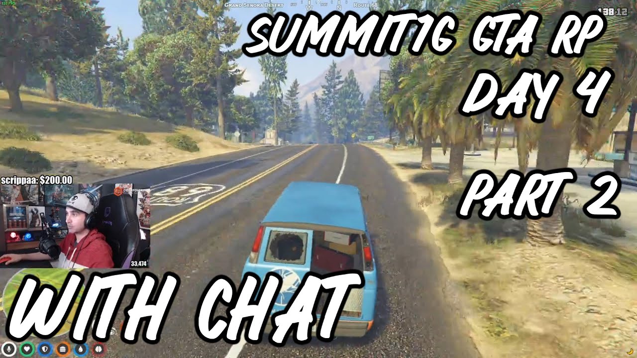 Summit1g plays GTA 5 RP DAY 4 with chat [PART 2] - YouTube