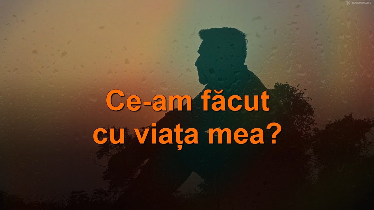 Ce-am făcut cu viața mea? 🄺🄰🅁🄰🄾🄺🄴