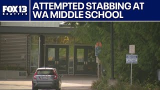 Attempted stabbing at WA middle school thwarted by teacher | FOX 13 Seattle