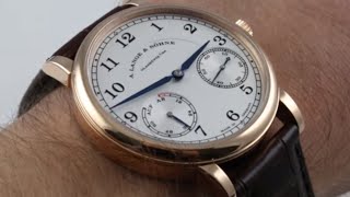 A. Lange & Sohne 1815 Up/Down 234.032 Luxury Watch Review