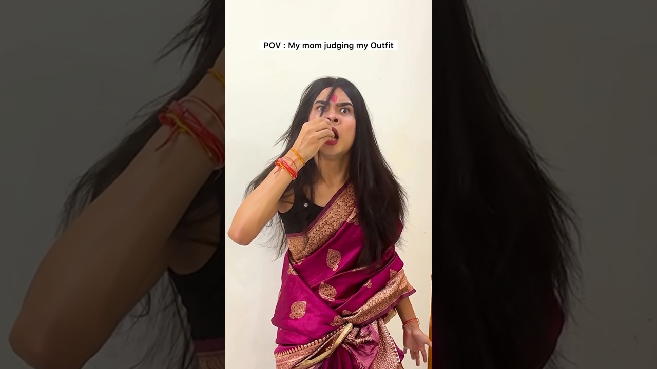 my mom judging my outfit pt 2 #comedy #meghranjani #funny #viral #hype #shortsfeed #millionview #yt