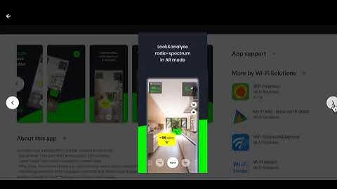 WiFi AR is a communication tool for Android devices that shows us nearby