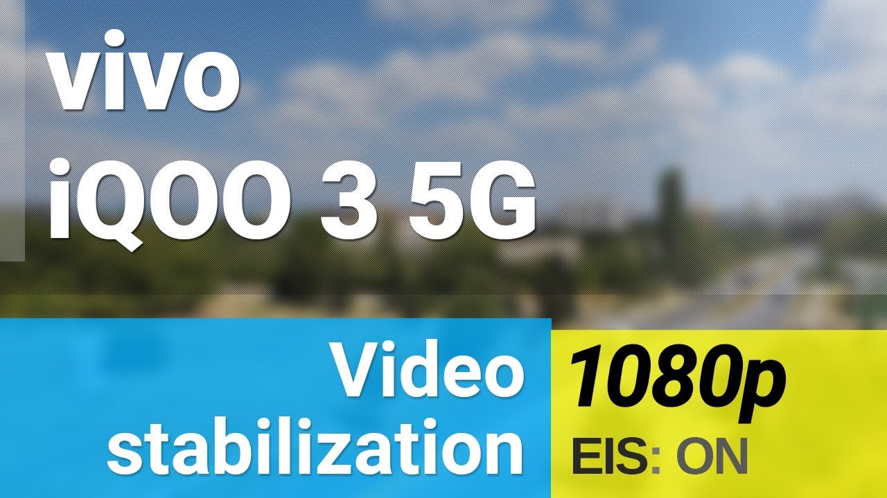 vivo iQOO 3 5G 1080p 30fps Super anti-shake video stabilization sample - walking
