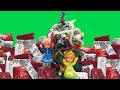 Elsa And Anna Toddlers Open Their Christmas Presents
