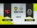 CS:GO - G2 Esports vs. FaZe Clan [Dust2] Map 2 - ESL One: Road to Rio - Group B - EU