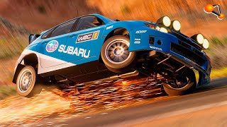 Realistic Rally Crashes #4 - BeamNG drive