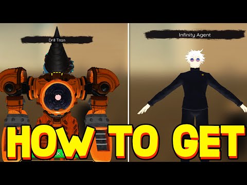 HOW TO GET DRILL TITAN + INFINITY AGENT SHOWCASE in SKIBIVERSE! ROBLOX