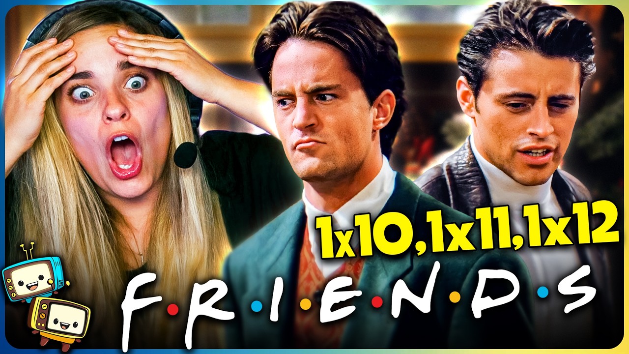 FRIENDS (1994) Season 1 Episodes 1x10, 1x11, and 1x12 Reaction